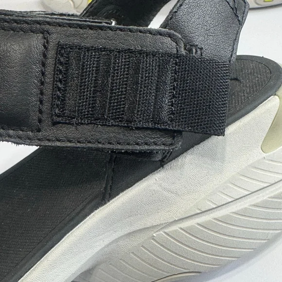 Sorel Kinetic Impact Slingback Sandals Black Platform Sporty Comfort Women's 9 - Picture 9 of 9